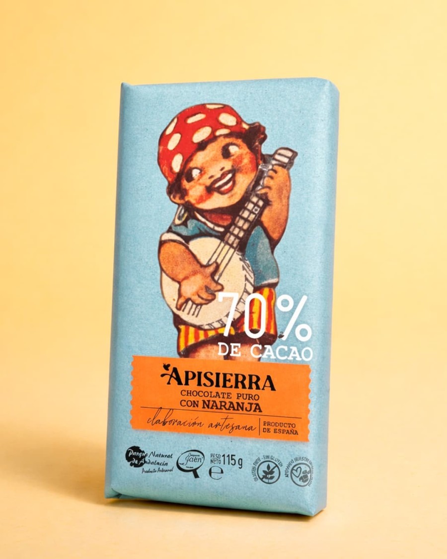 Chocolate Naranja | Artesanal Sierra de Cazorla | Apisierra