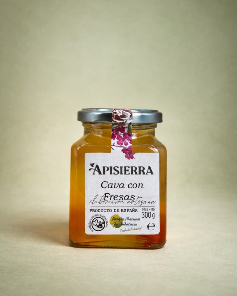 Mermelada Cava Fresas | Artesanal Sierra Cazorla | Apisierra