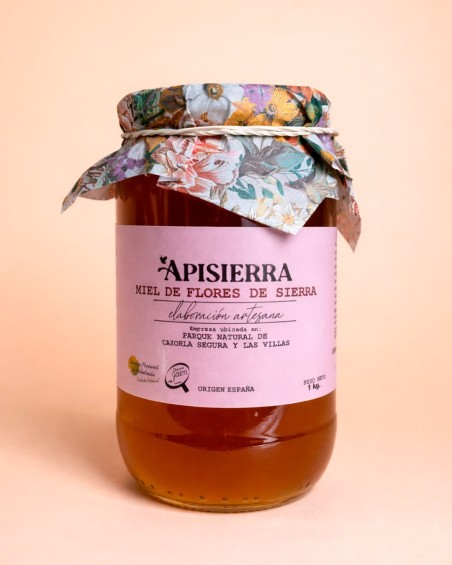Miel Romero 350g | Artesanal Sierra de Cazorla | Apisierra
