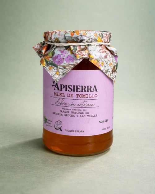 Miel Flores 500g | Artesanal Sierra de Cazorla | Apisierra