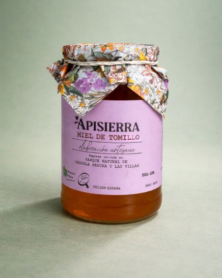 Miel Flores 500g | Artesanal Sierra de Cazorla | Apisierra