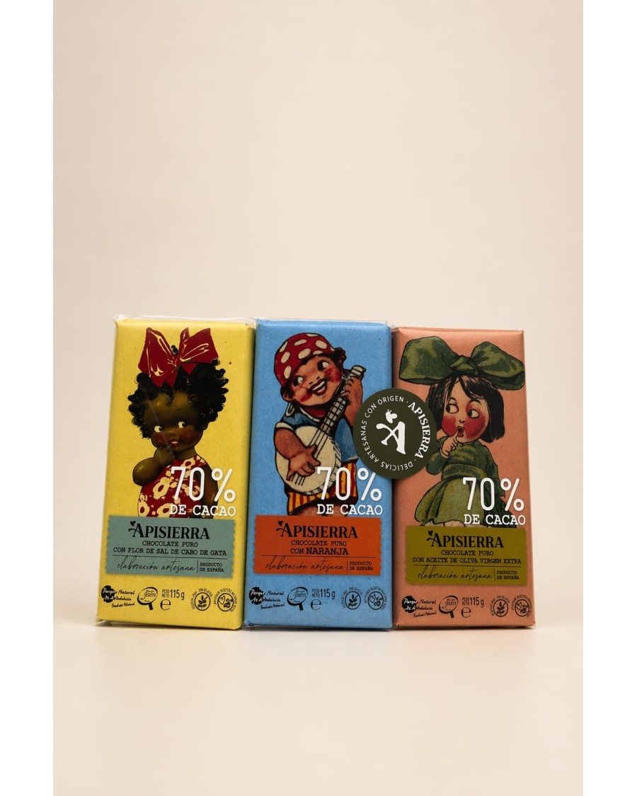 Kit Chocolates Variados | Artesanal Sierra de Cazorla | Apisierra