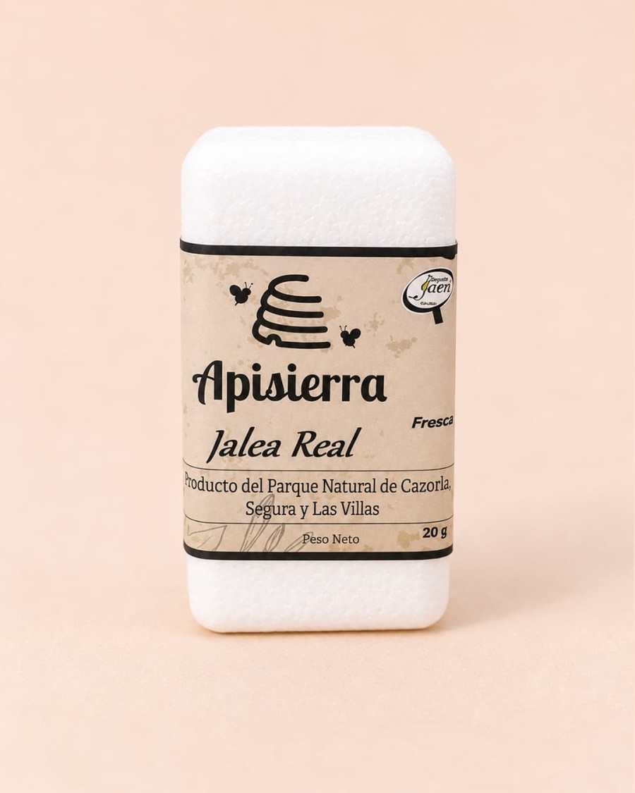 Jalea Real Fresca 20g | Artesanal Sierra de Cazorla | Apisierra