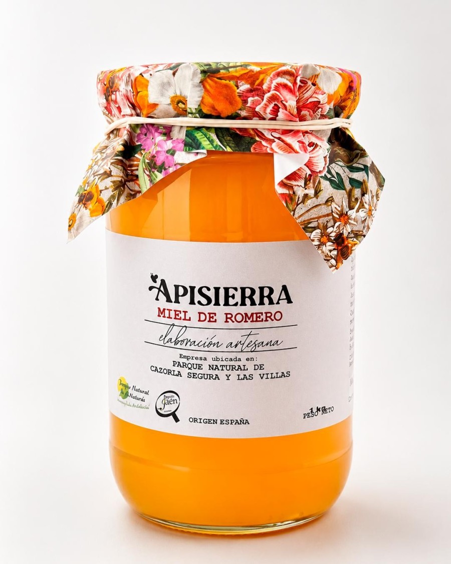 Miel de Tomillo 500g | Artesanal Sierra de Cazorla | Apisierra